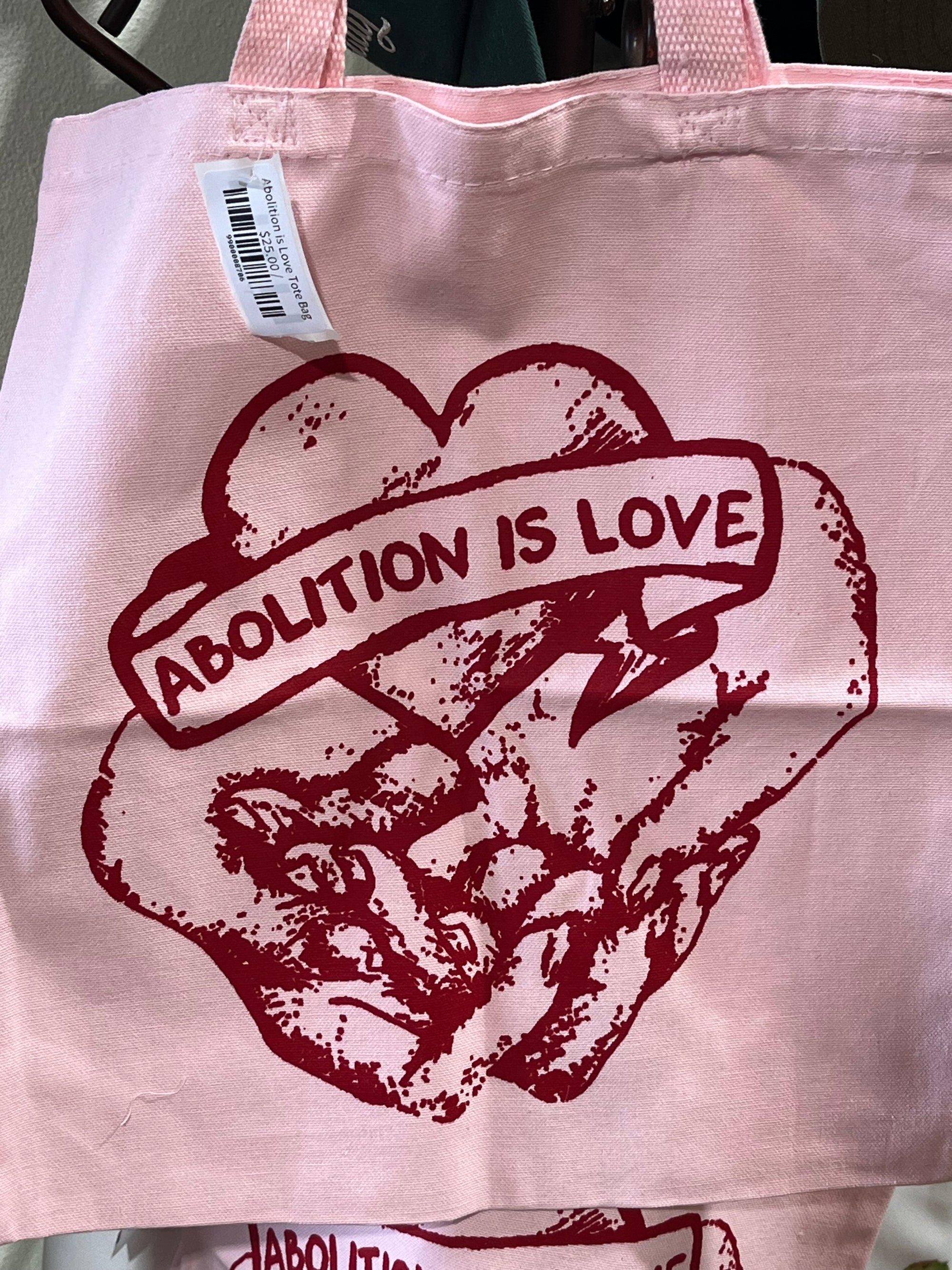 Abolition is Love Tote Bag