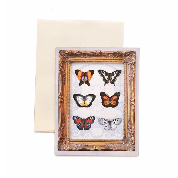 Mini Butterfly 'pop-Out' Greeting Card