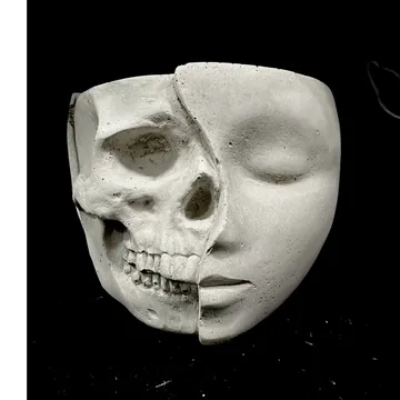 Serenity Skull Pot CC