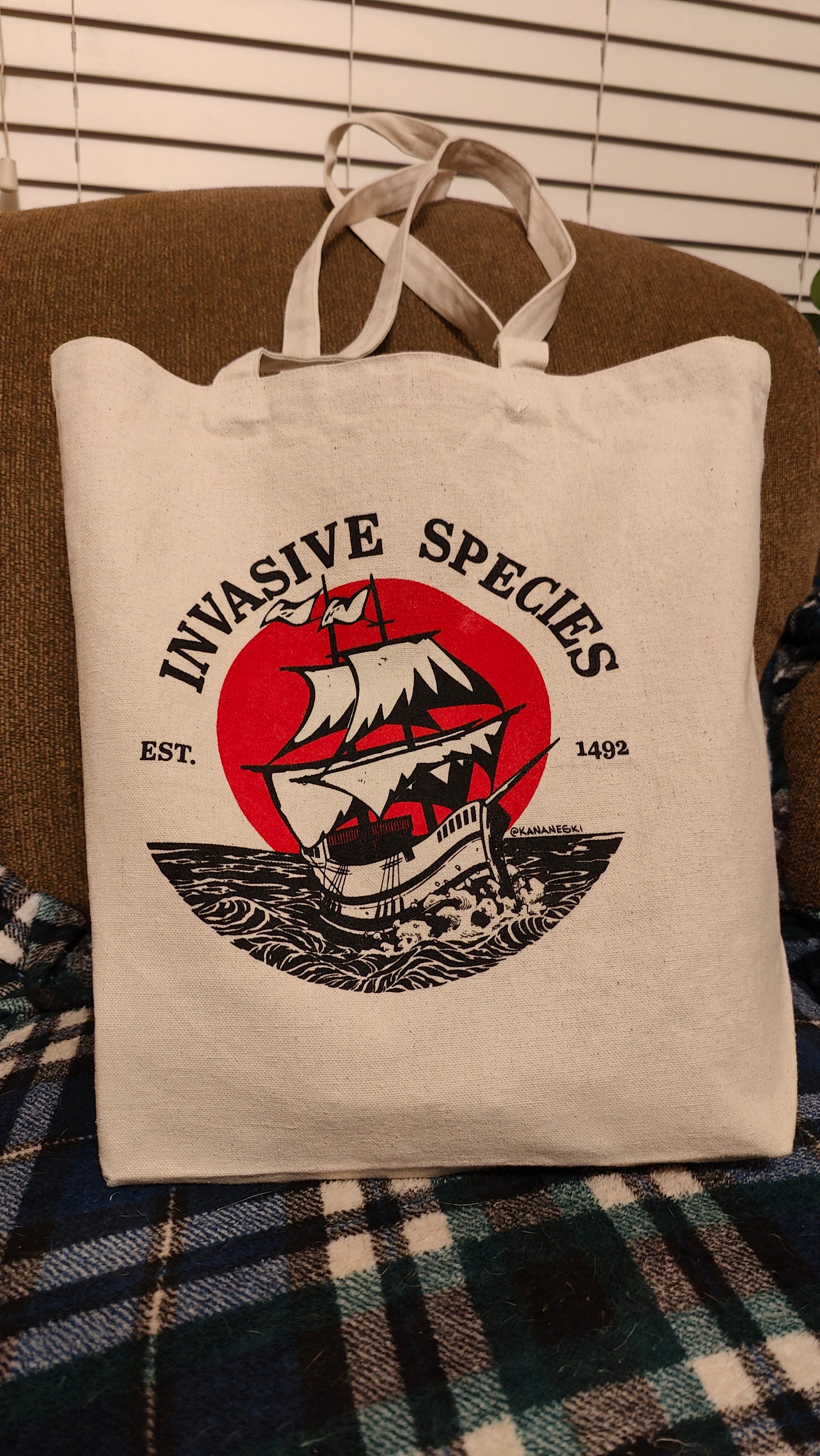Invasive Species Tote Bag CC