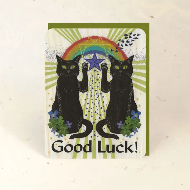Sustainable Wood Greeting Card