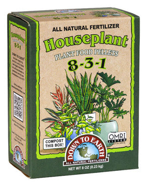 Down to Earth Houseplant Fertilizer 8-3-1
