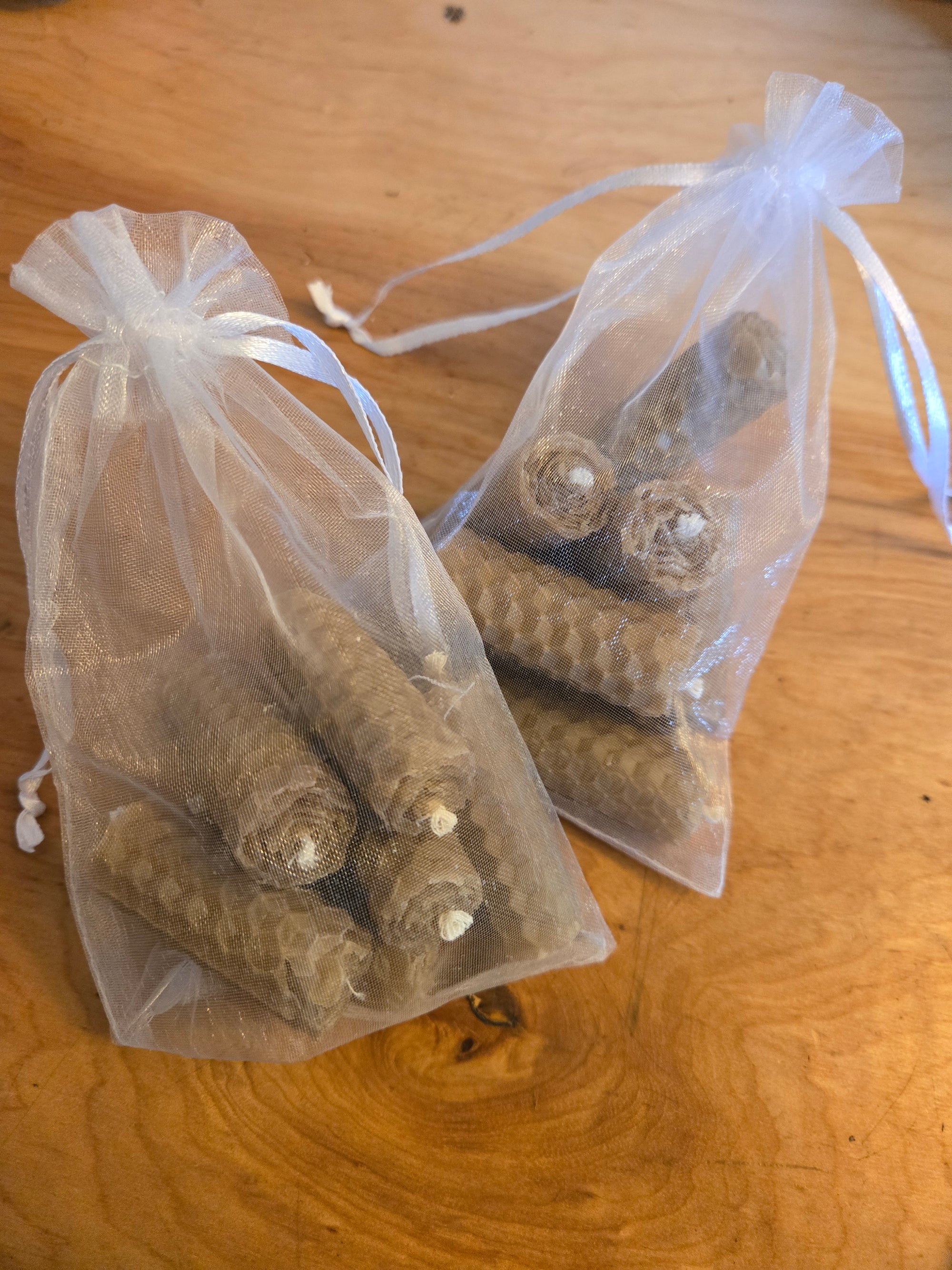 Mini Rolled Beeswax Candles - CC