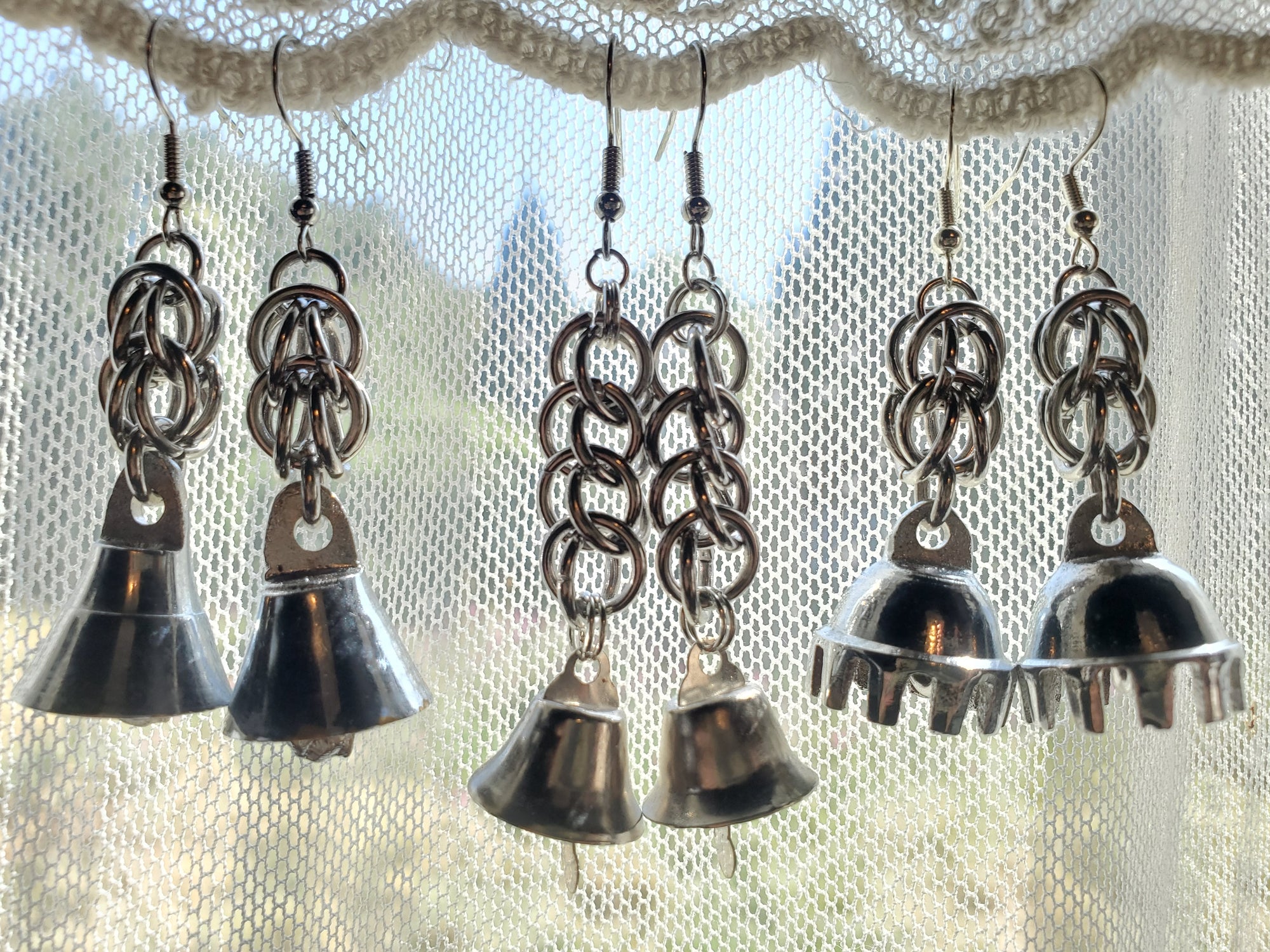Chainmail Earrings CC