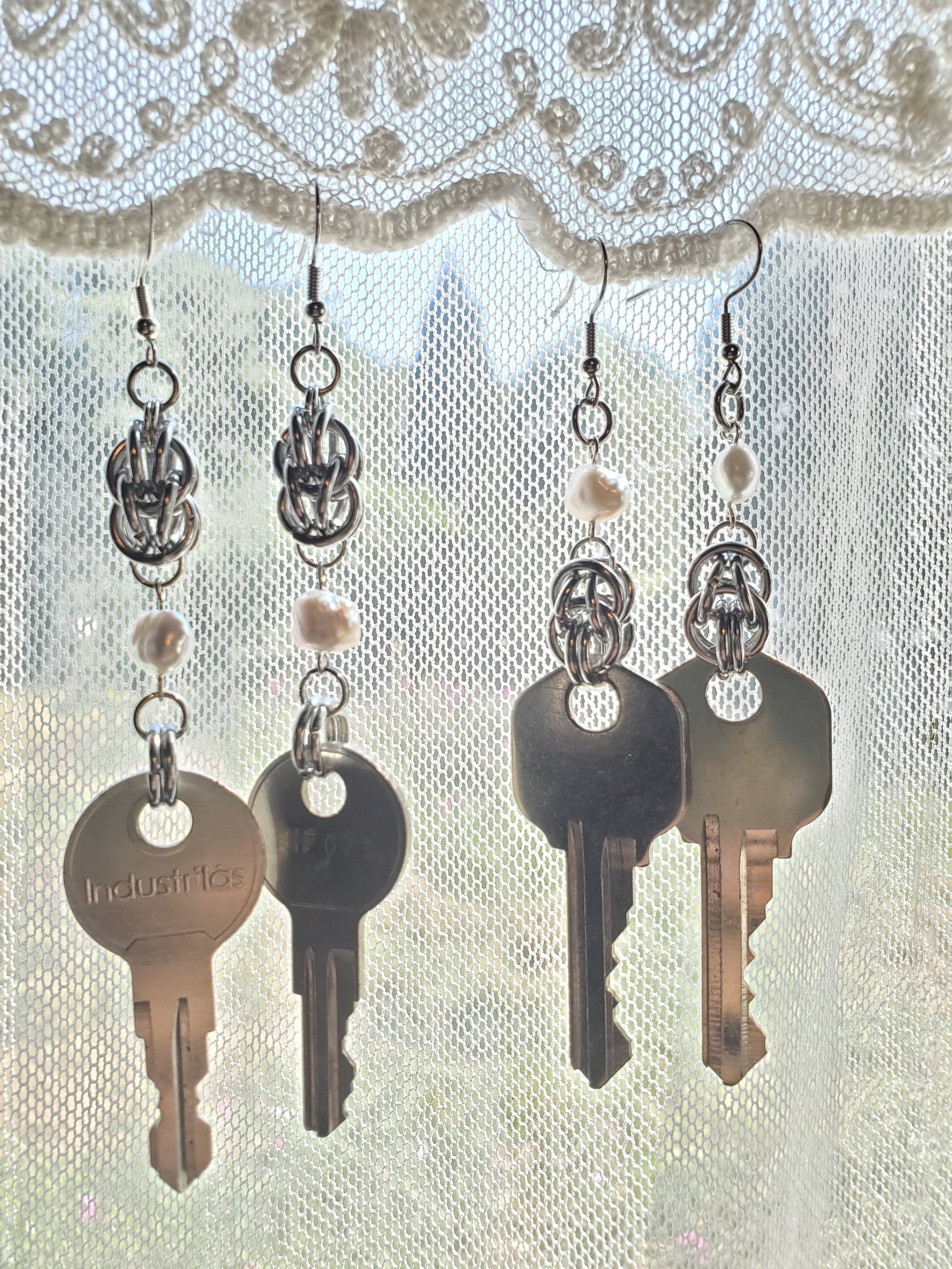 Chainmail Earrings CC