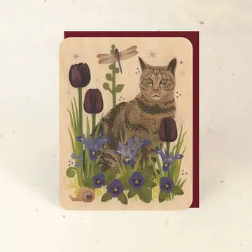 Sustainable Wood Greeting Card