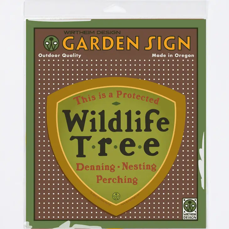 Garden Sign- Wildlife Tree