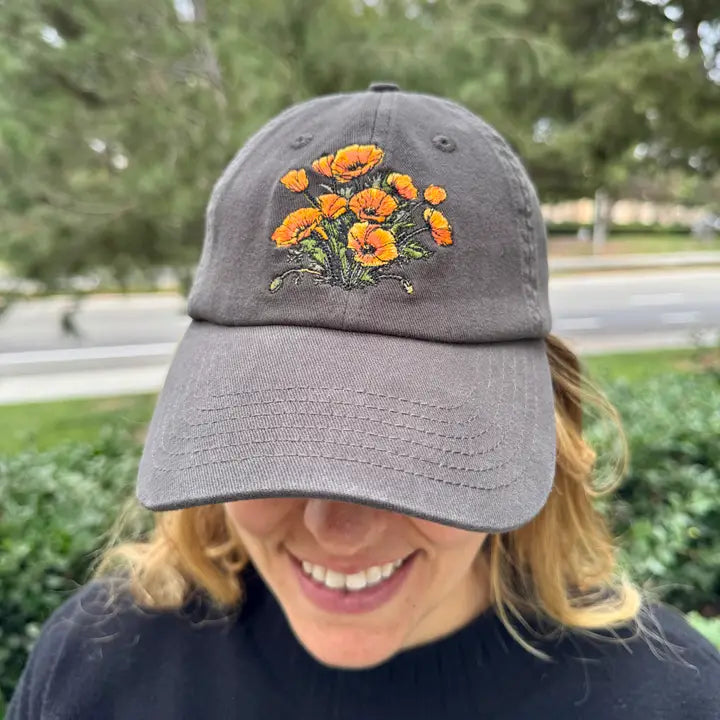 California Poppies Hat