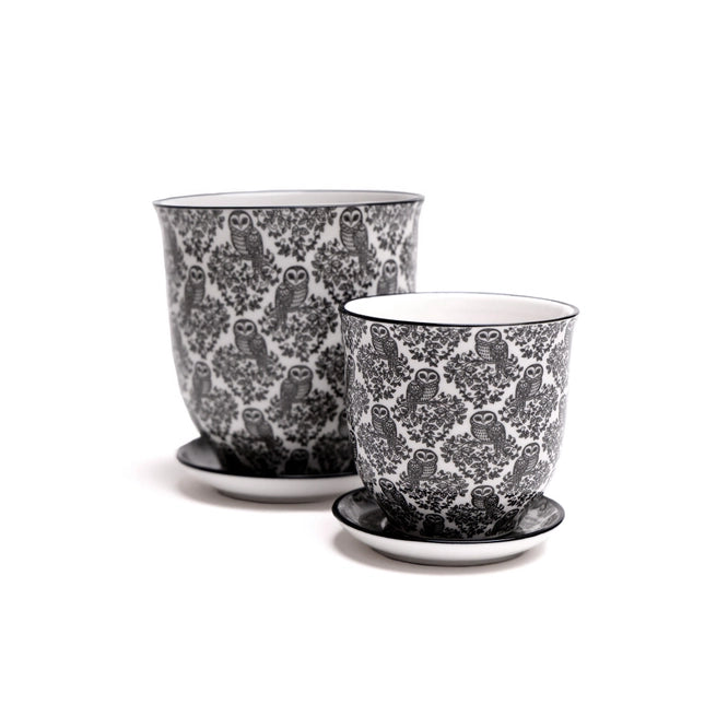 Liberte Indoor Porcelain Plant Pots, 4.5"