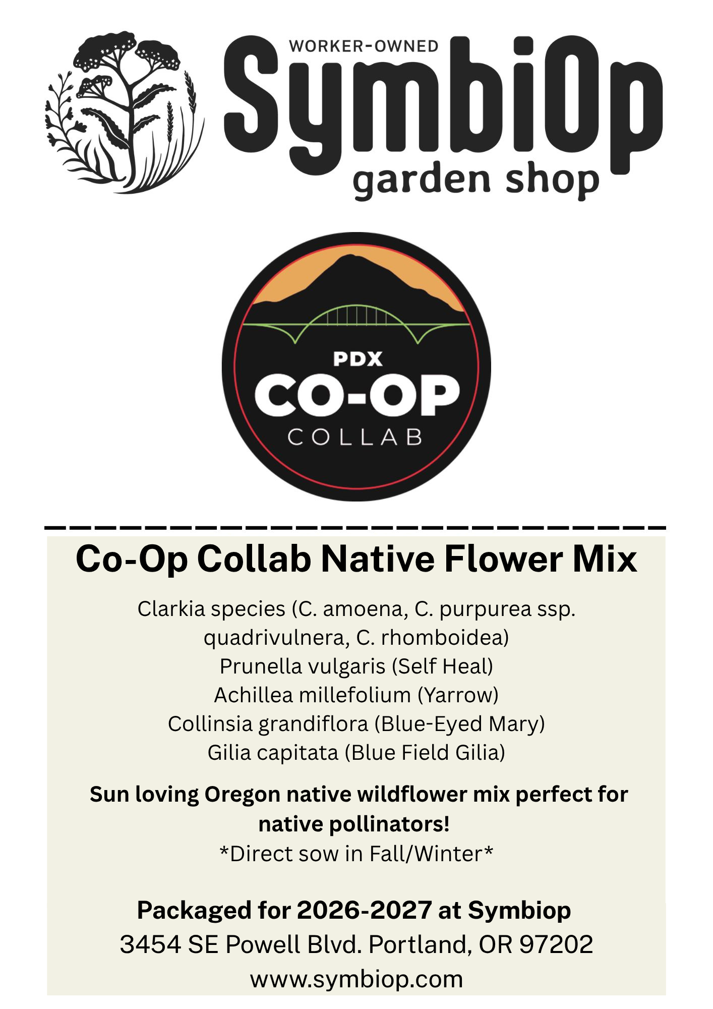 Co-op Collab Native Flower Mix