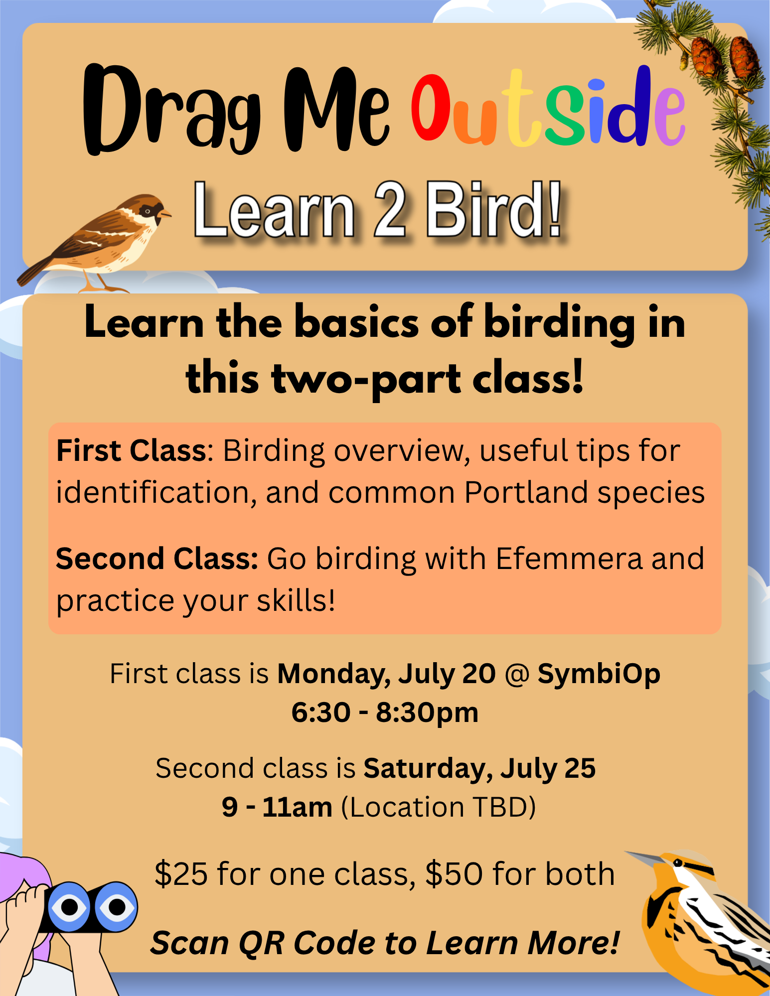 Drag Me Outside (Learn 2 Bird)