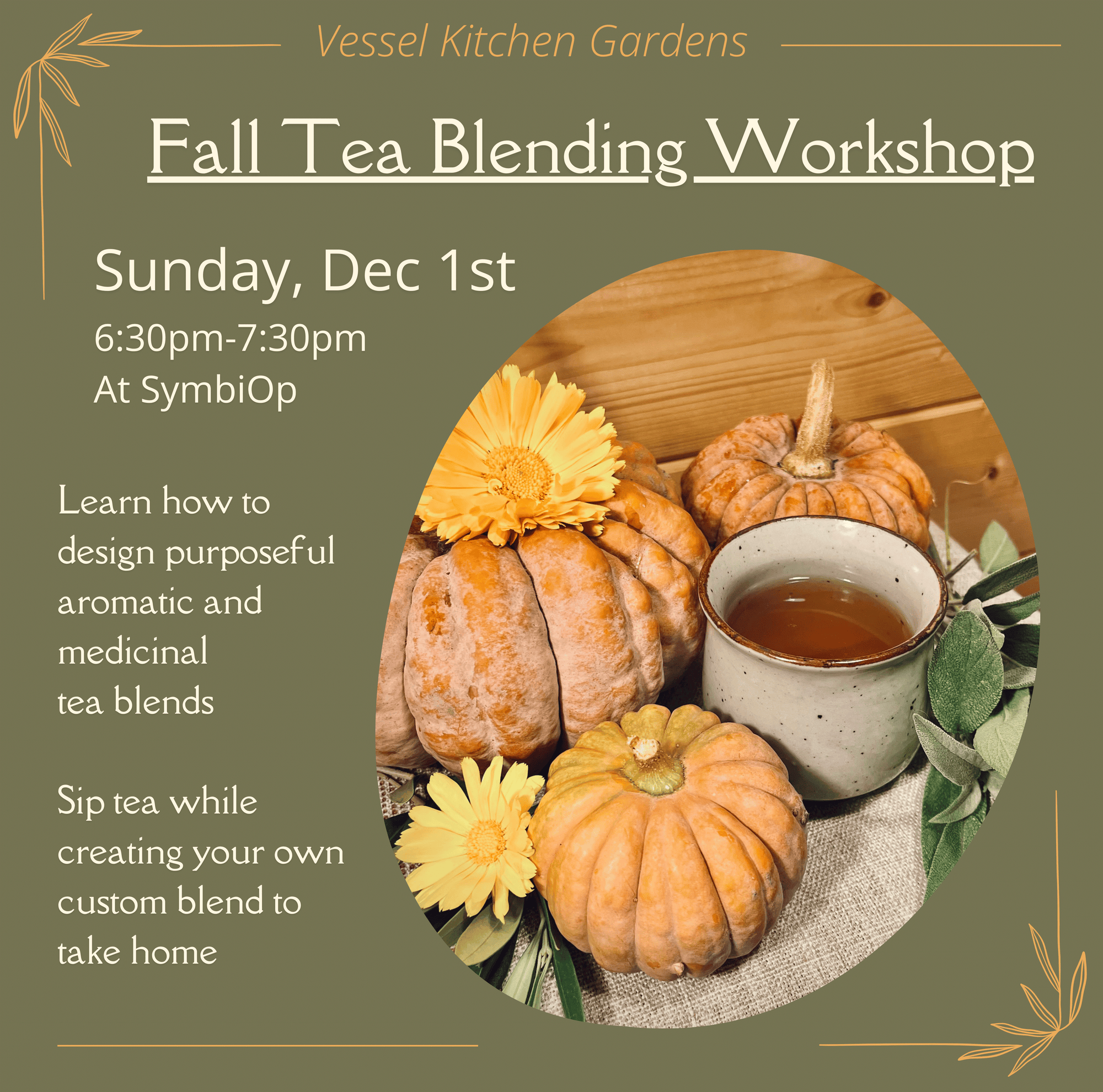 Fall Tea Blending Workshop