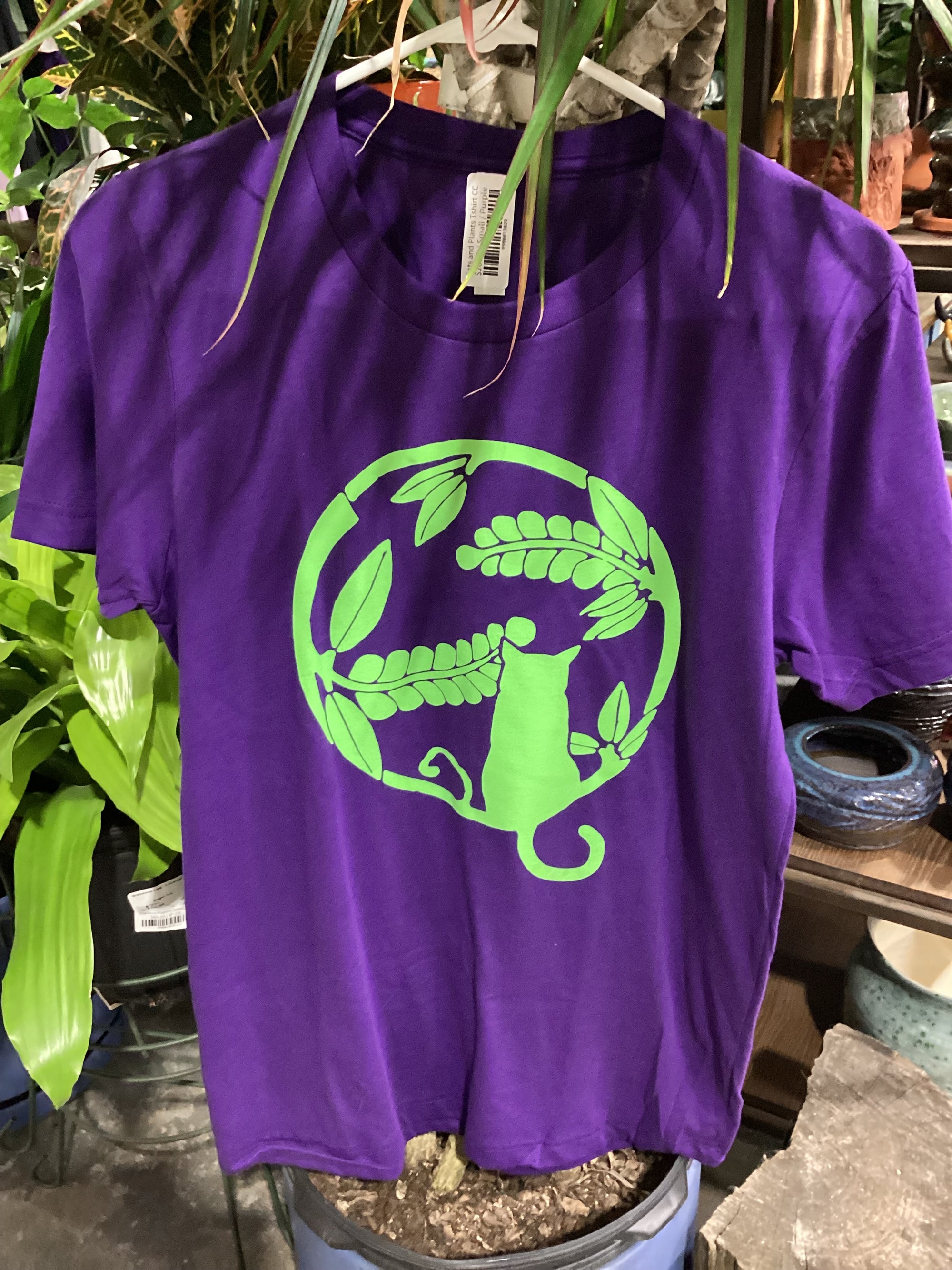 Cats and Plants Tshirt CC