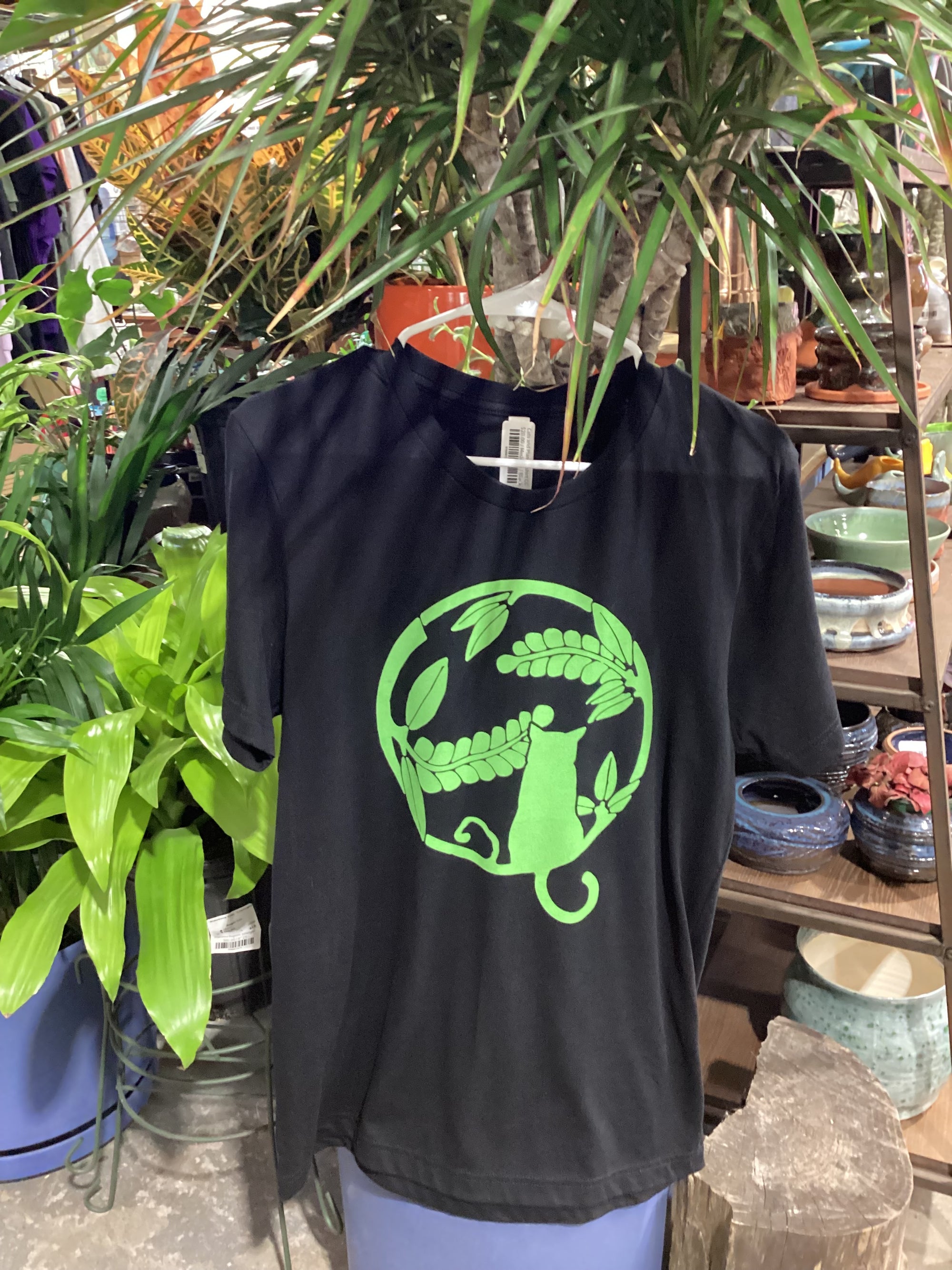 Cats and Plants Tshirt CC