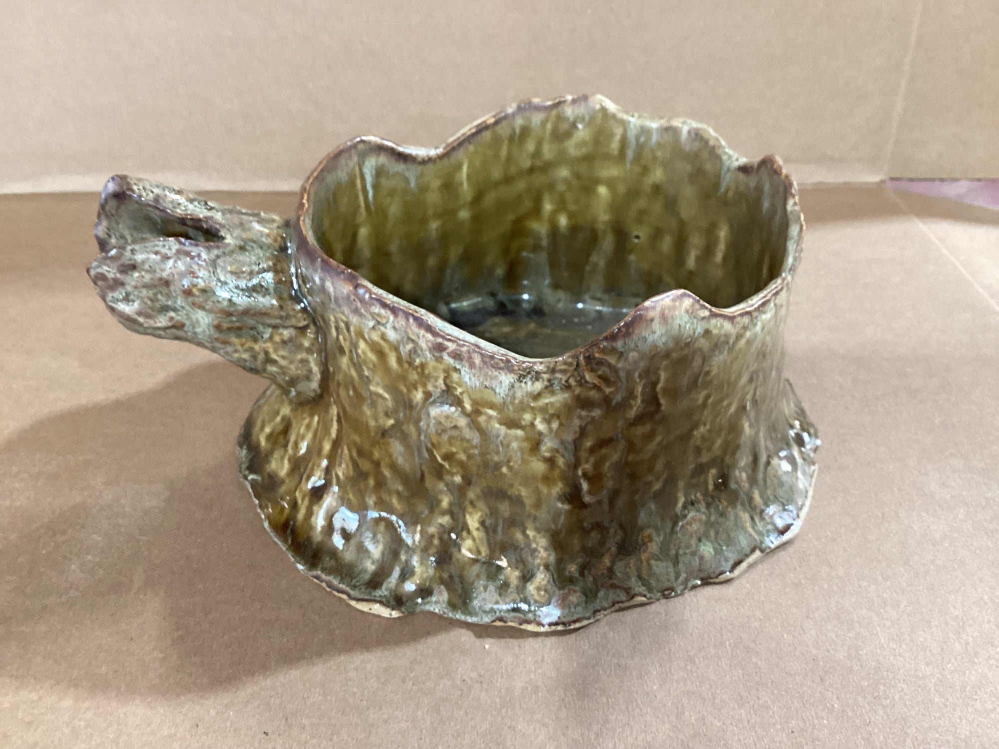 Tree Stump Planter CC