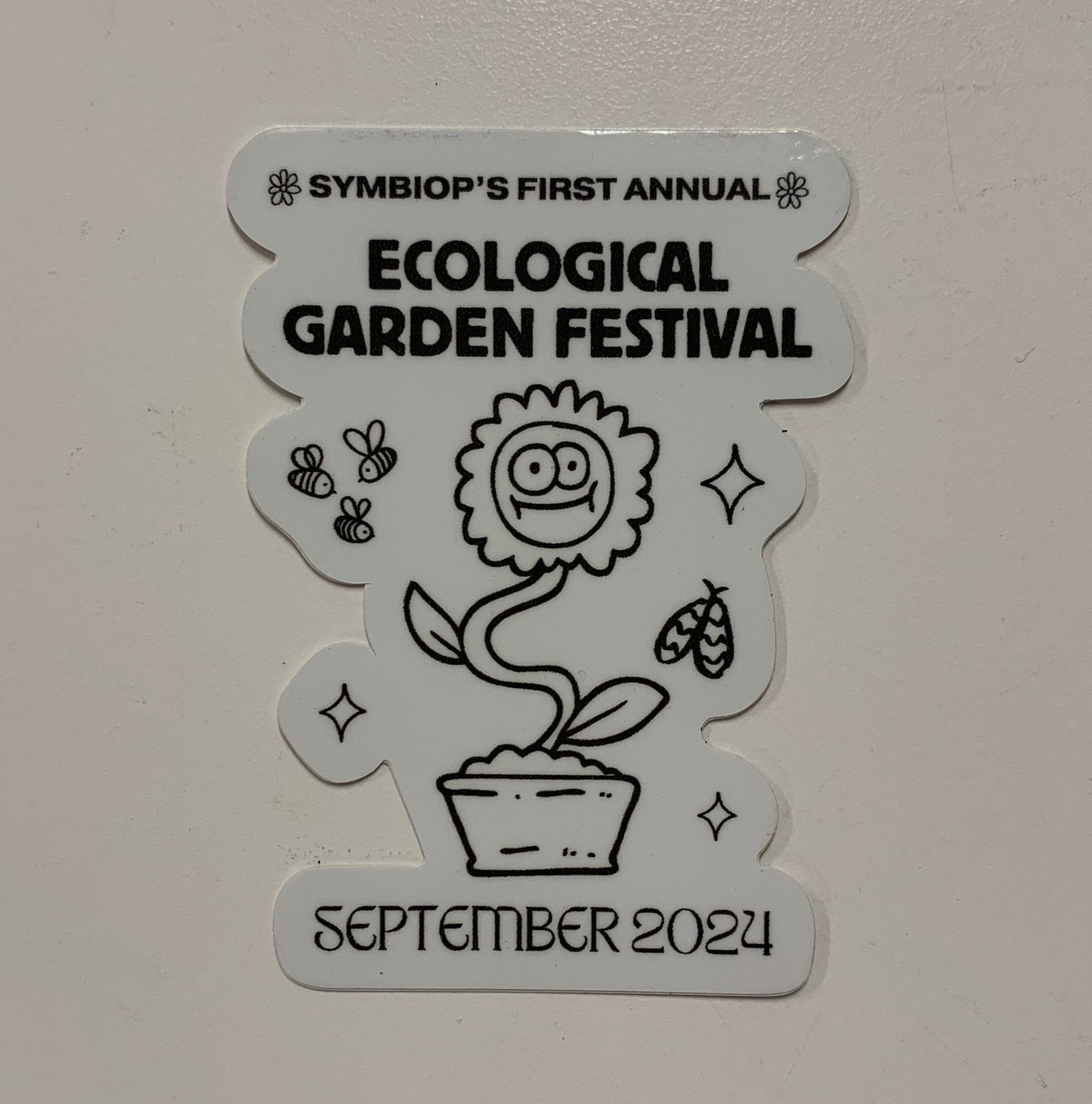 Eco Garden Fest Stickers