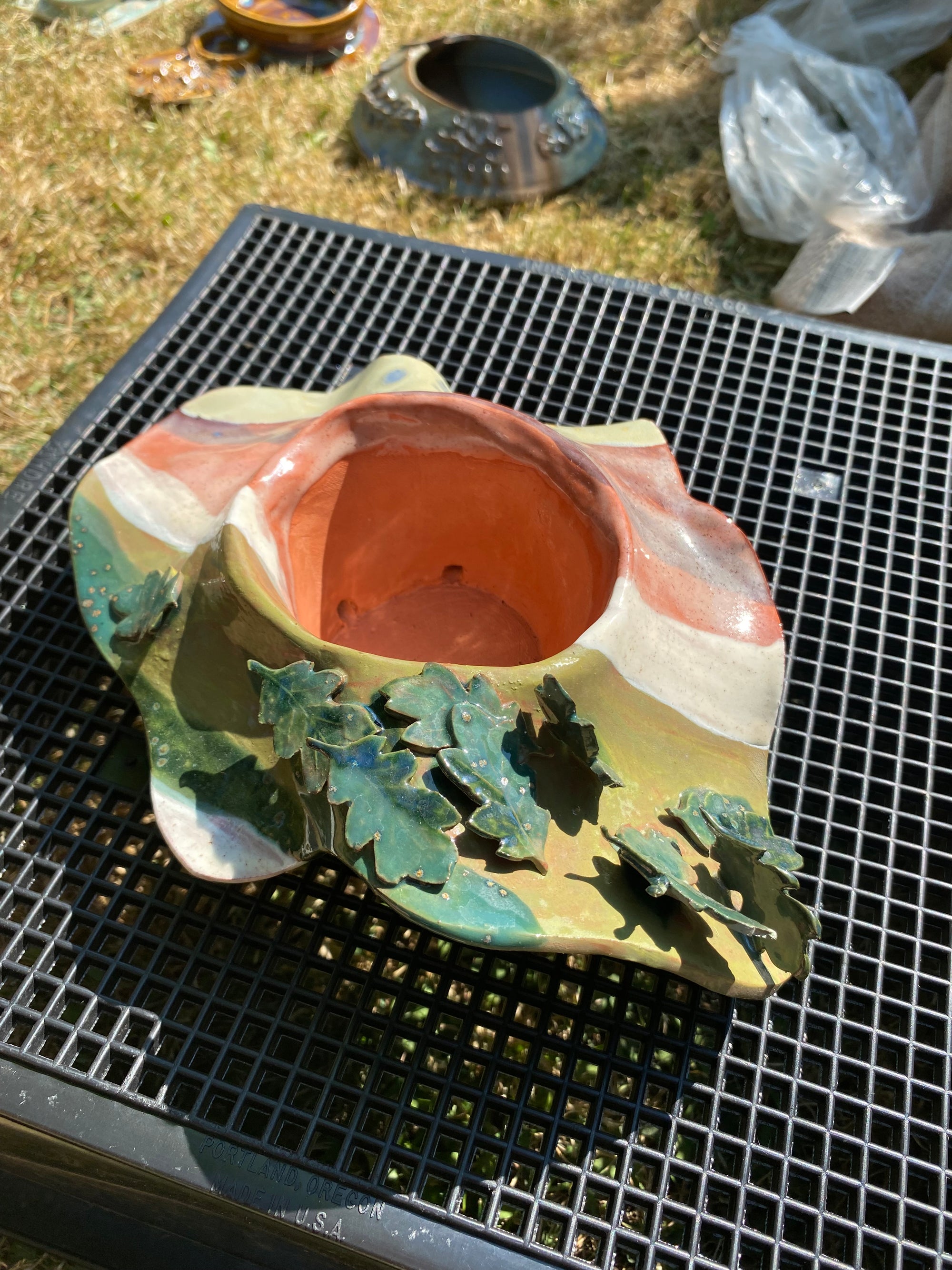 Oak Leaf Planter CC