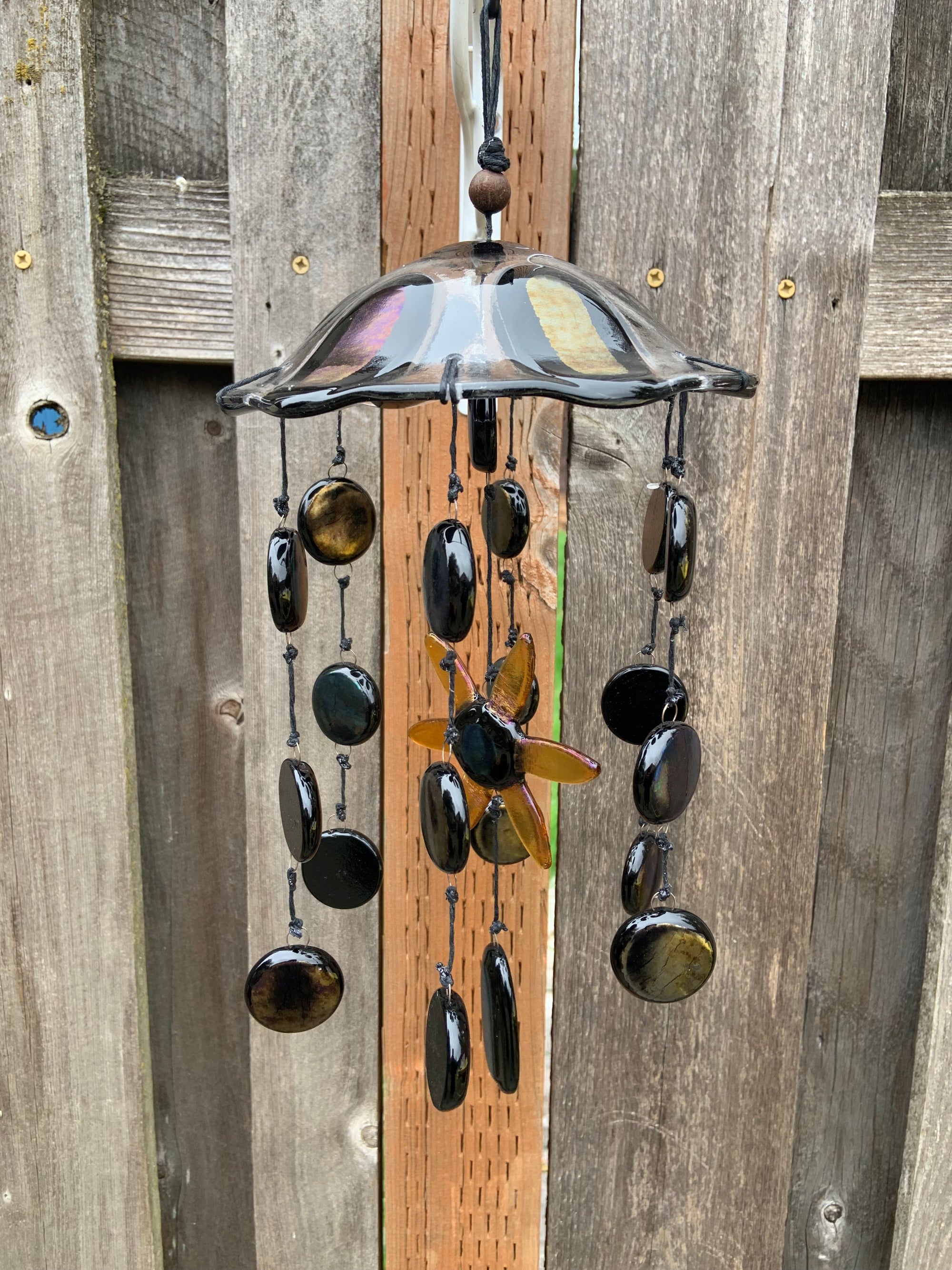 Handmade Glass Windchime CC