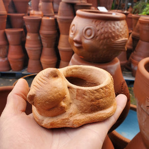 Sleeping Cat Planter