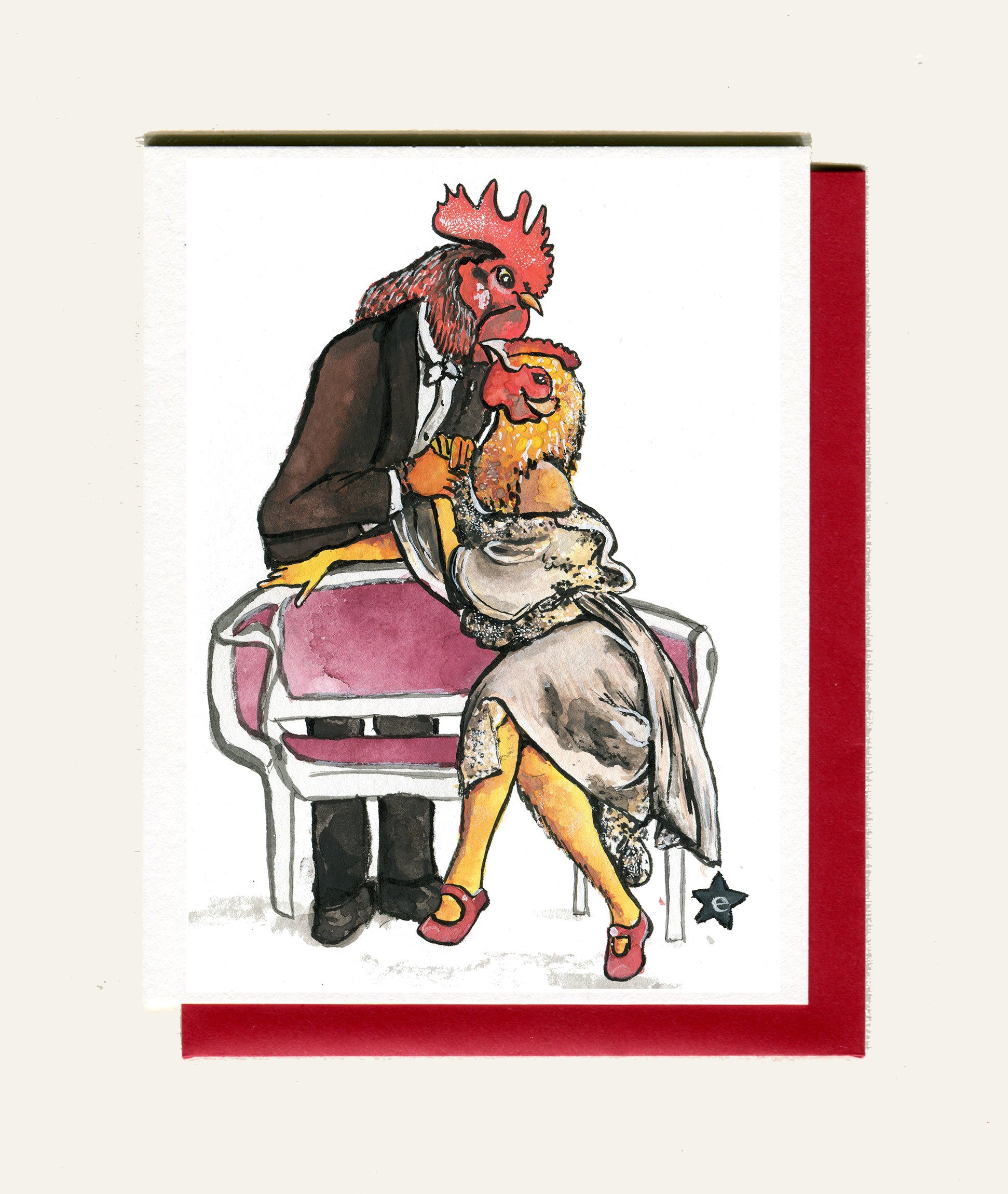 Affectionate Animals Greeting Cards