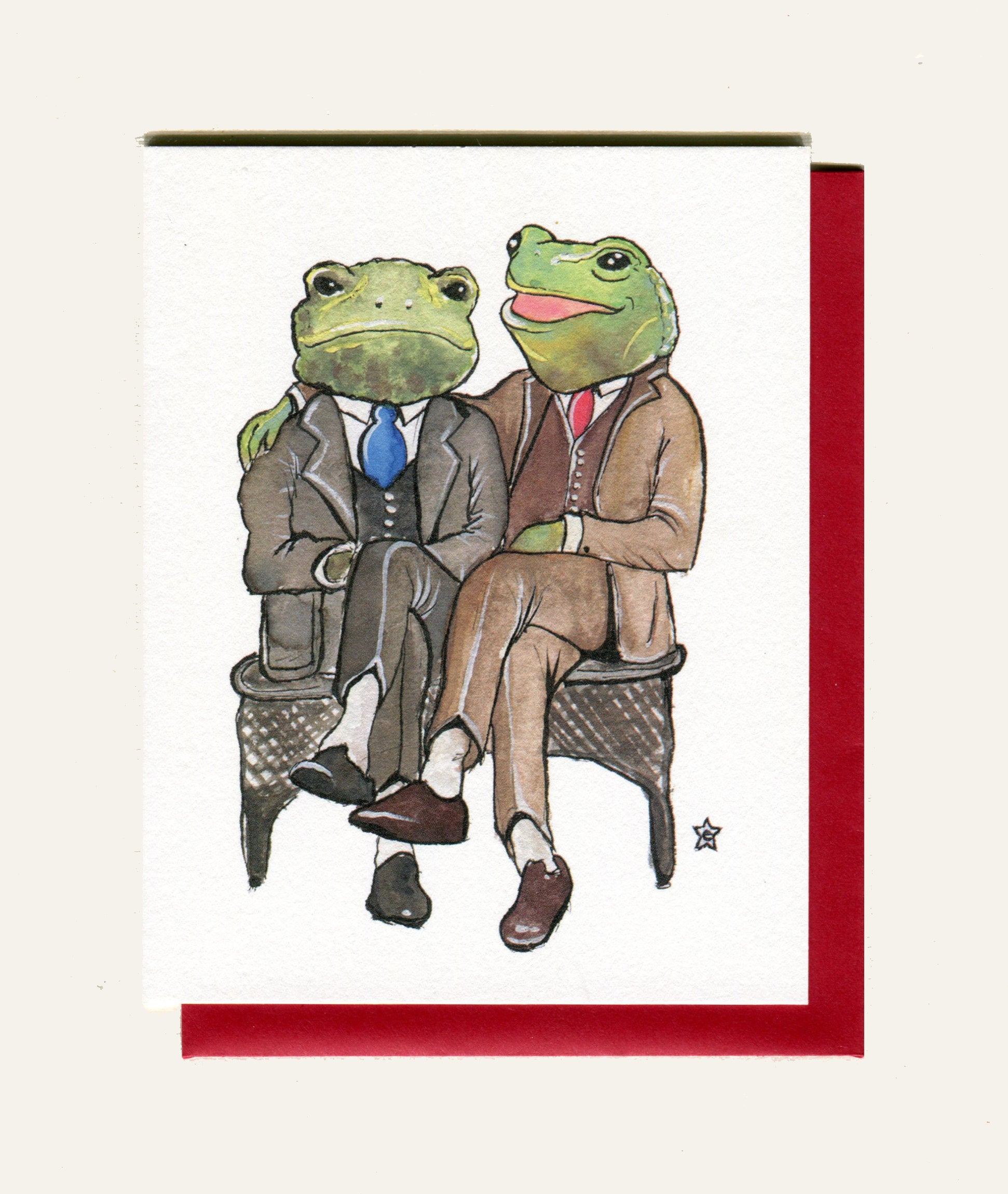 Affectionate Animals Greeting Cards