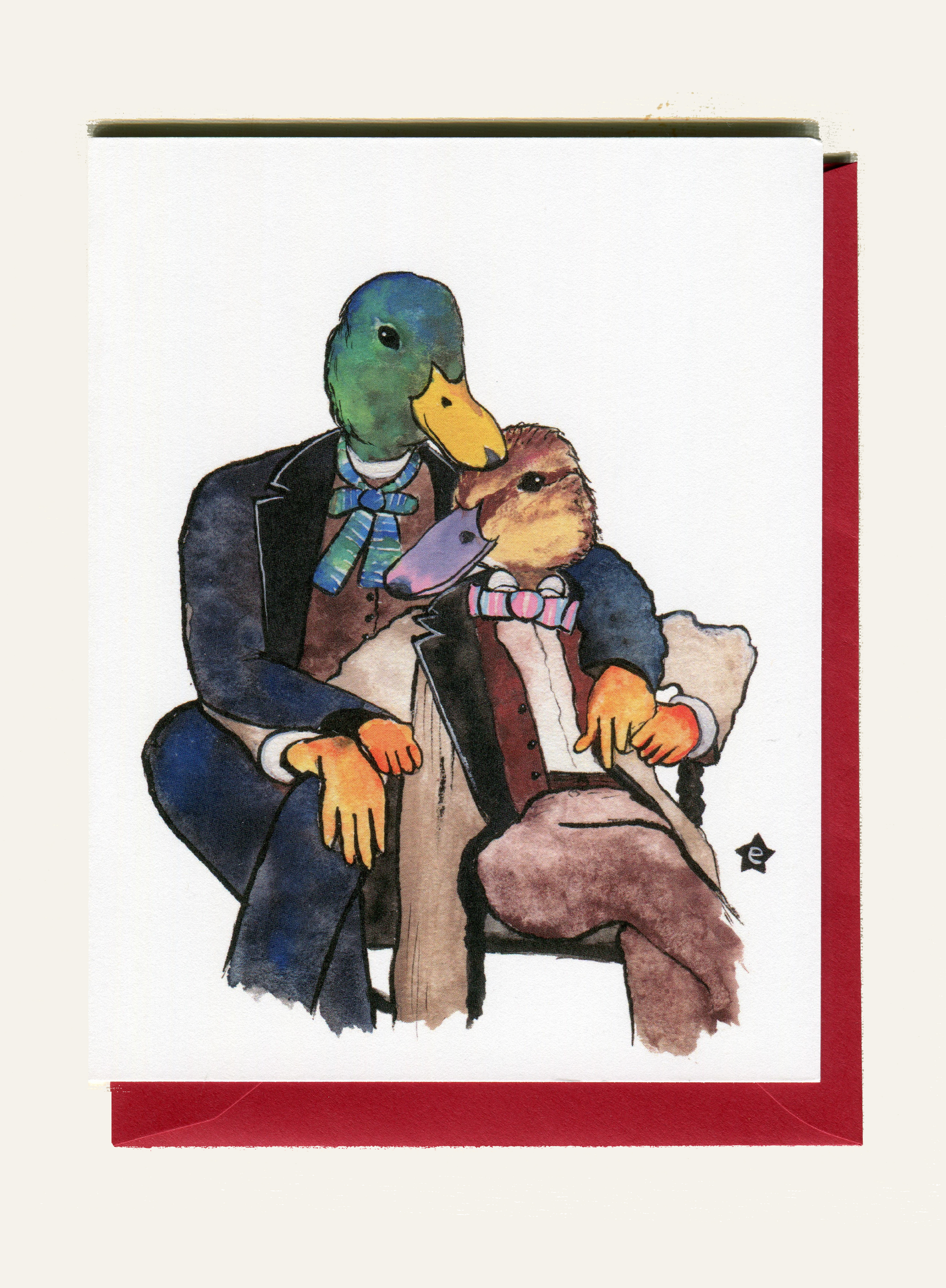 Affectionate Animals Greeting Cards