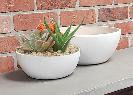 Low Bowl Planter WP