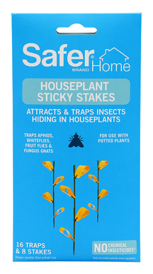 Safer Houseplant Sticky Stakes