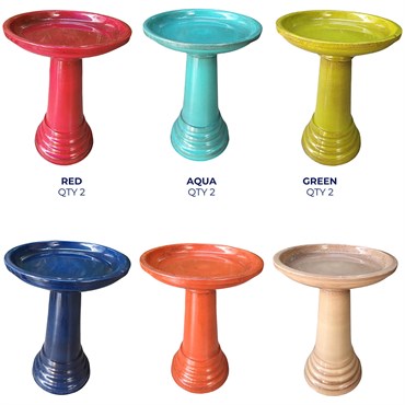 Sunshine Ceramica Birdbath