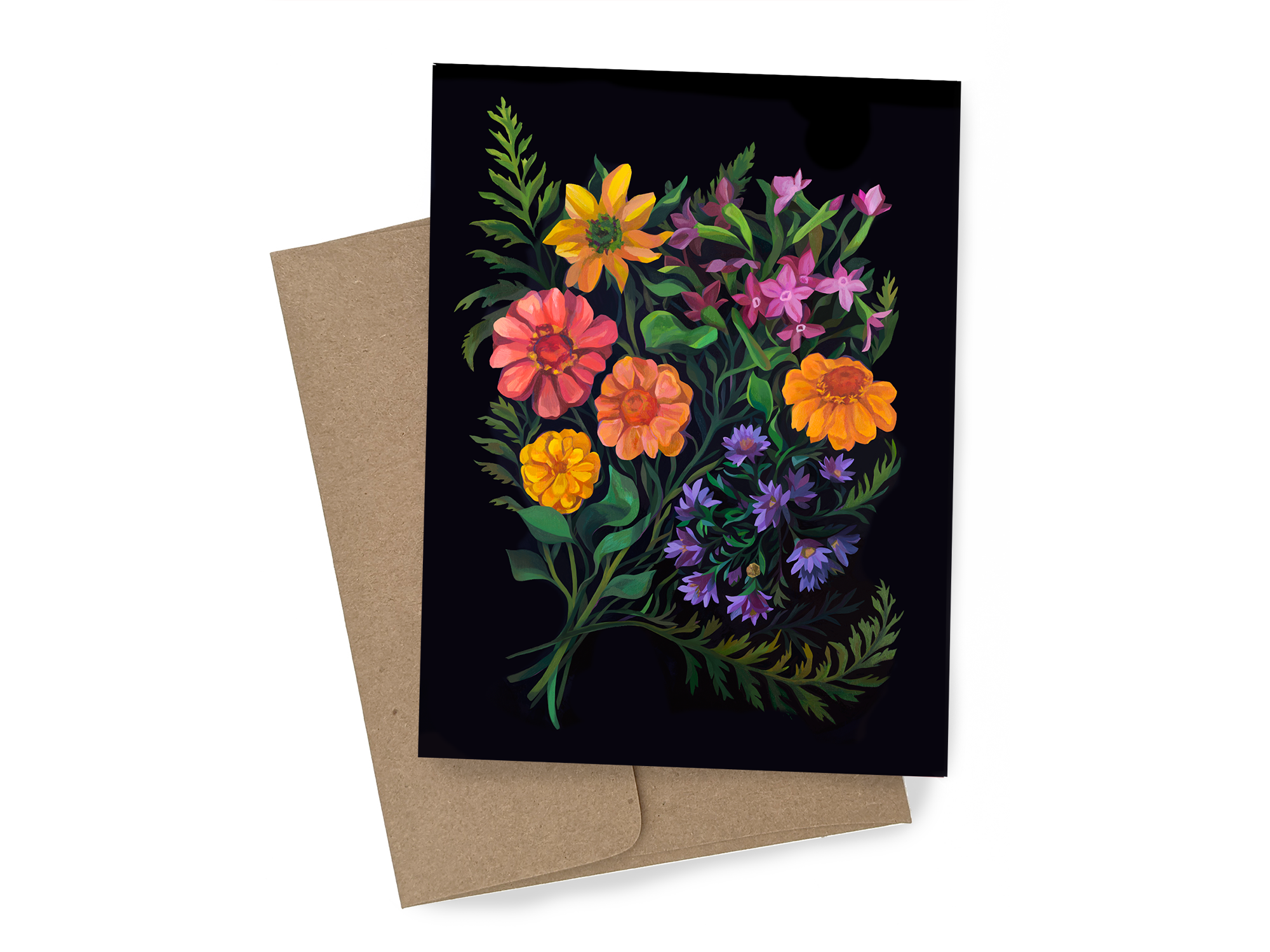 Marigold Murals Greeting Card CC