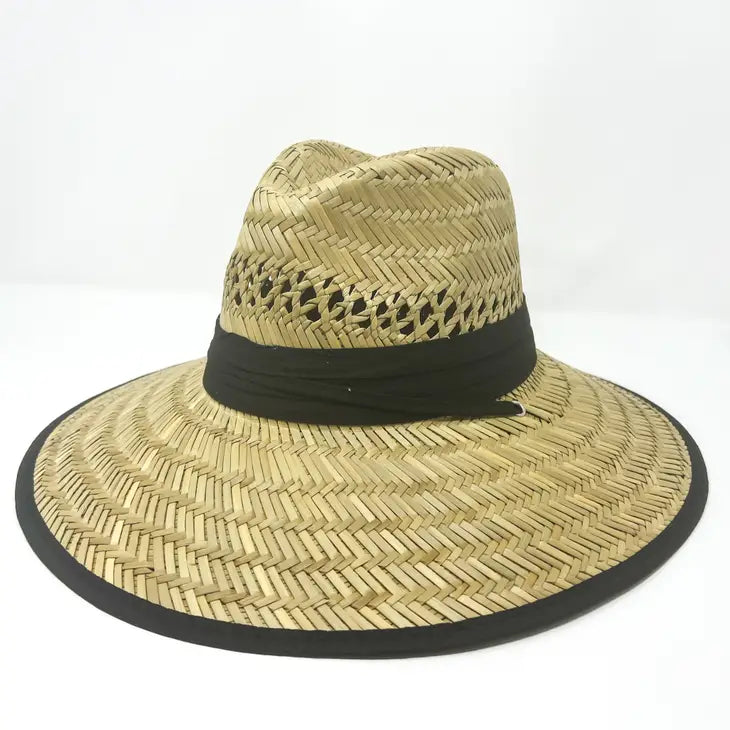 Straw Lifeguard Sun Hat