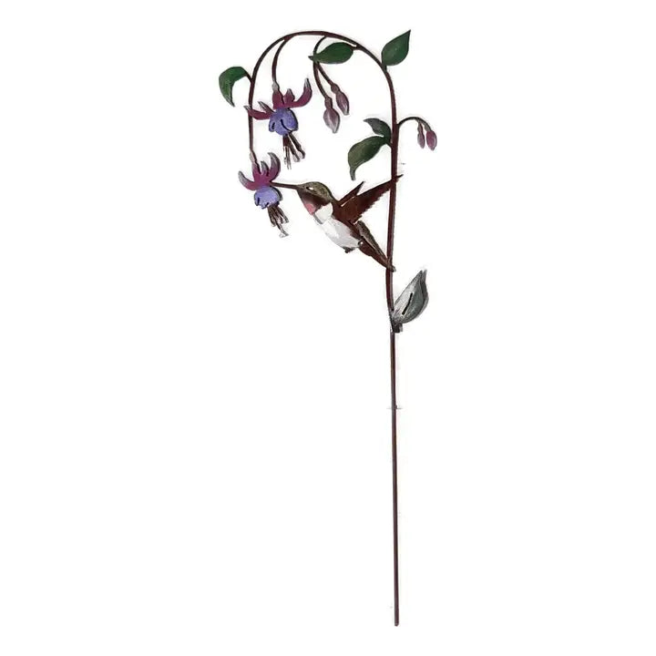 Hand Painted Wildflower Stake