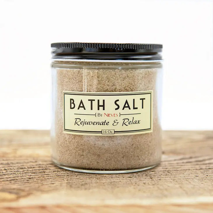 Bath Salt Rejuvenate & Relax 16oz
