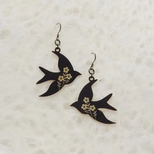 Eco Friendly Wood Earrings