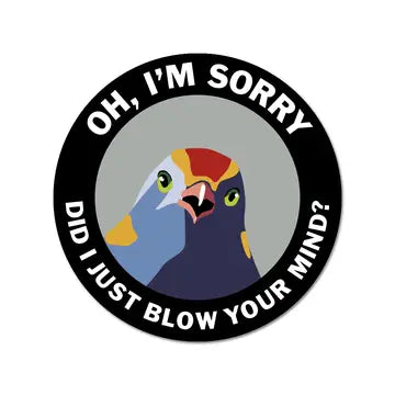 Mincing Mockingbird Stickers