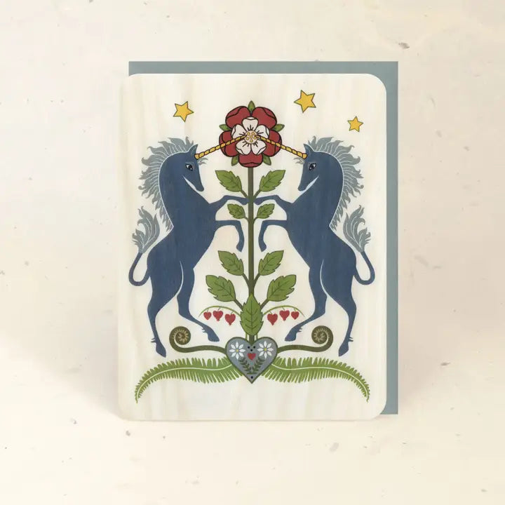 Sustainable Wood Greeting Card