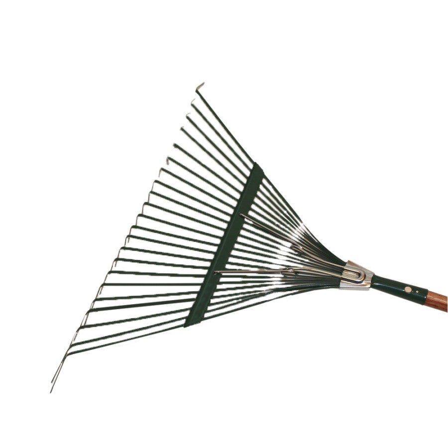 Organic Tool Medium Spring Rake 48 Handle - SymbiOp Garden Shop