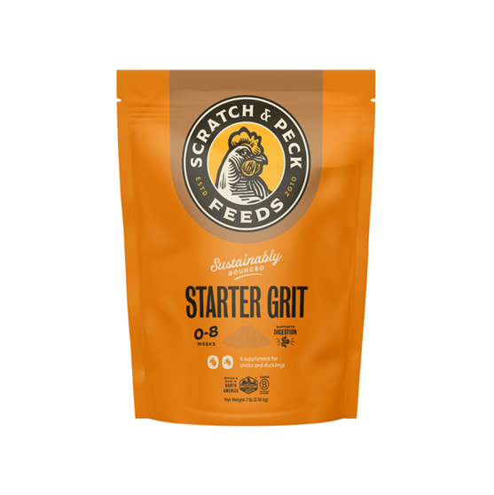 Scratch & Peck Starter Grit 7#