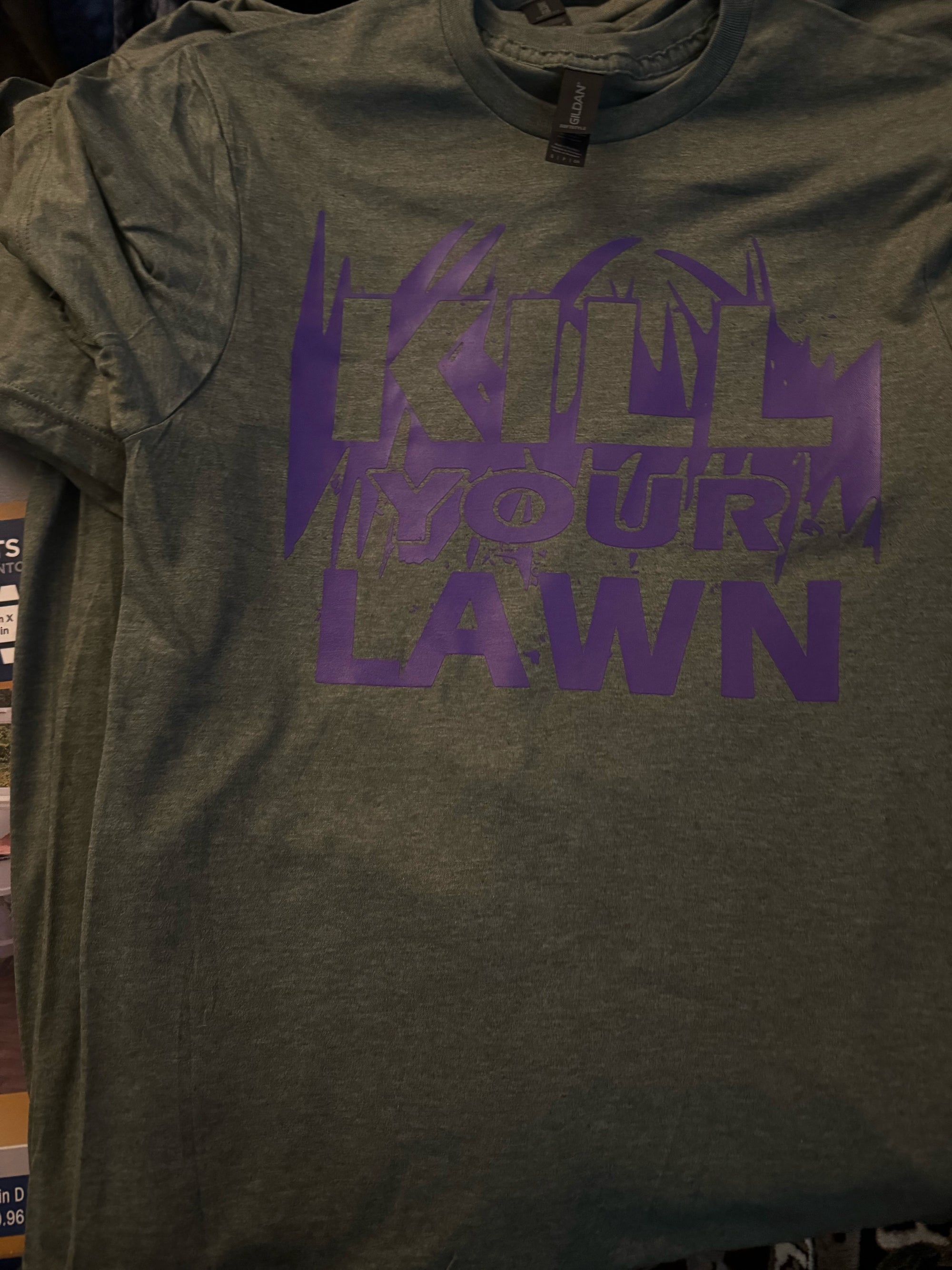 Kill Your Lawn Tshirt CC