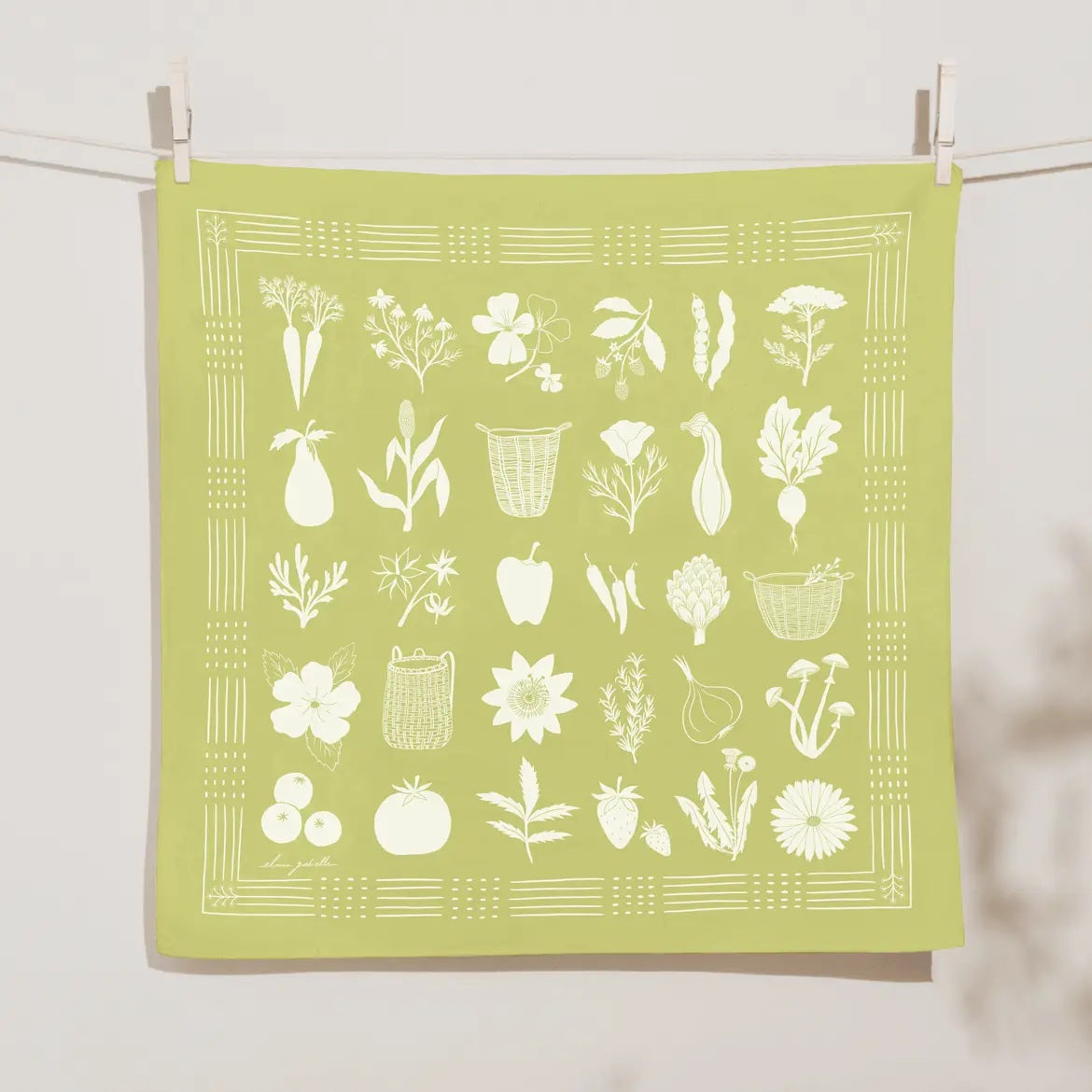 Elana Gabrielle Bandanas - Screenprinted Cotton