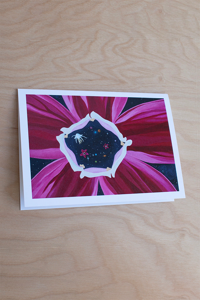Vivid Element Greeting Cards
