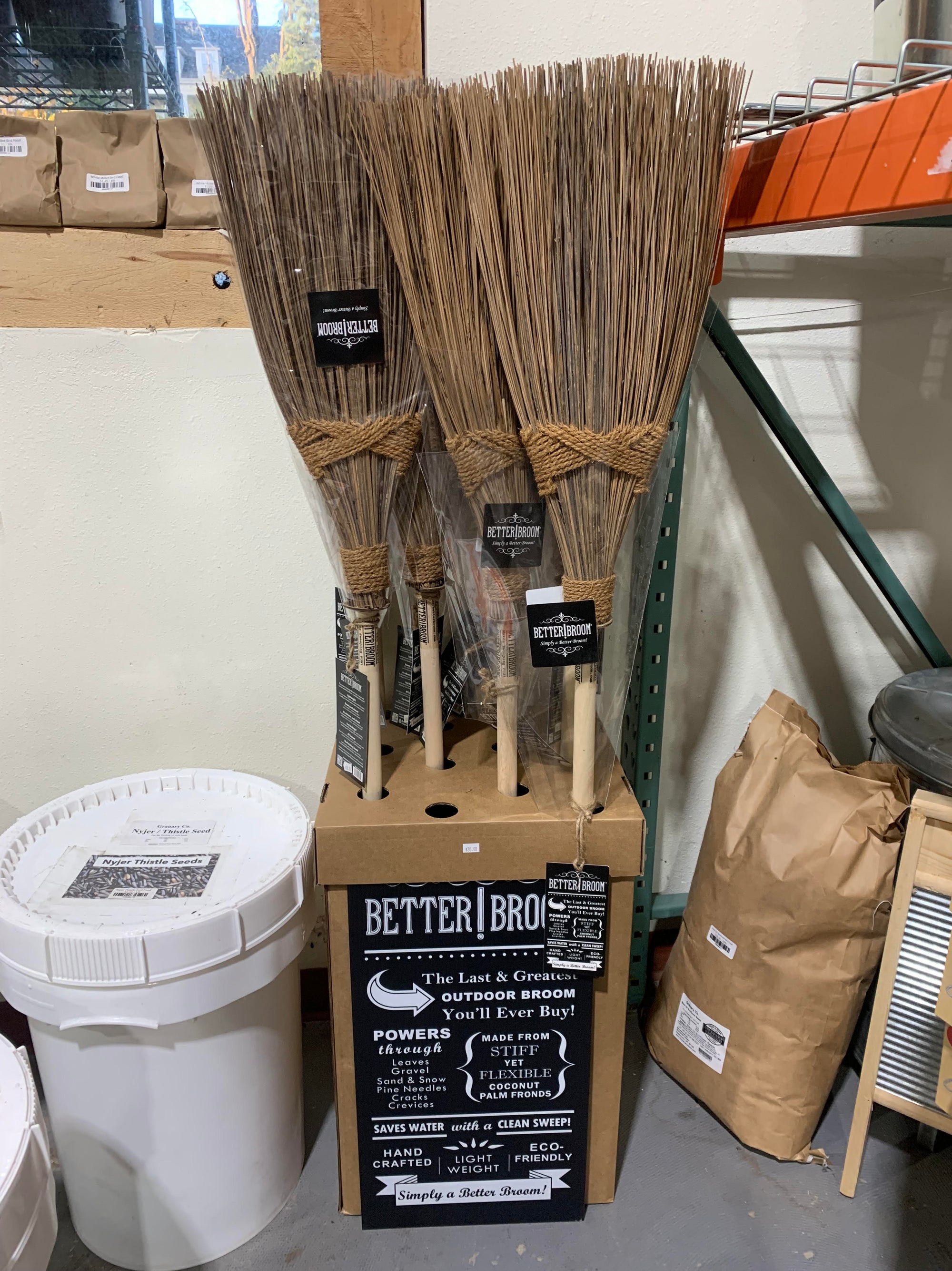 coconut palm broom Better!Broom Standard Broom