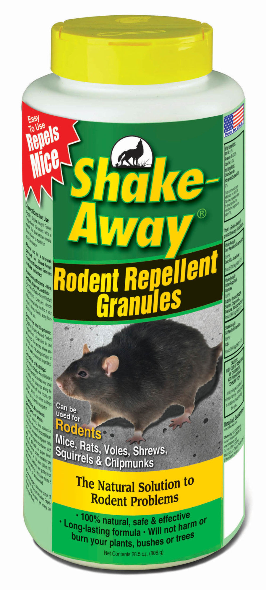 Shake-Away Rodent Repellent Granules Organic 28.5 oz