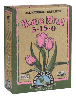 Down To Earth Bone Meal Natural Fertilizer 3-15-0 (DTE)