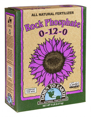 phosphate plant fertilizer Down To Earth 5 Lb. Rock Phosphate