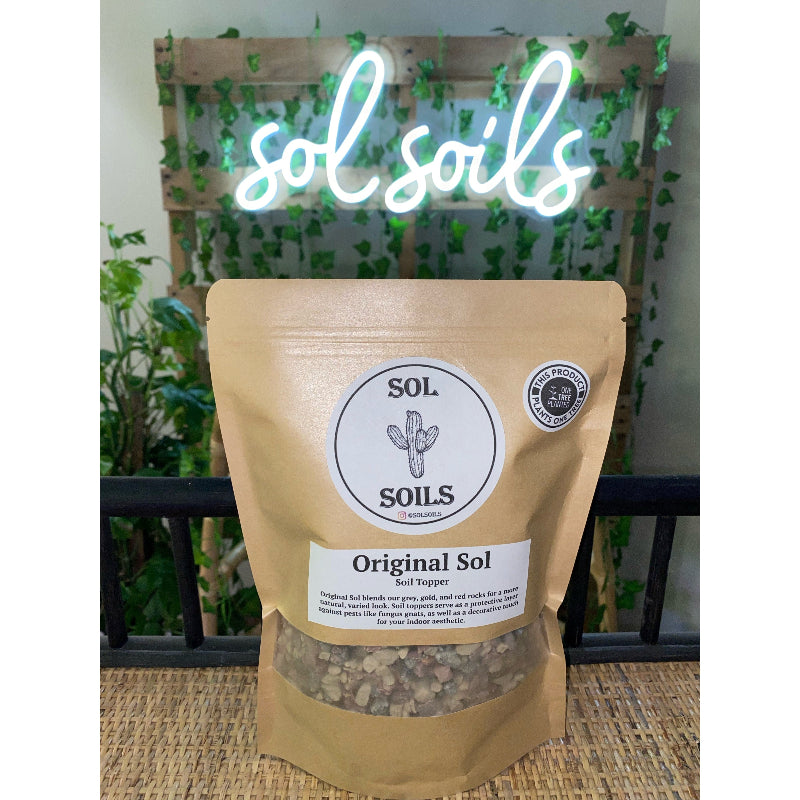 soil topper for indoor plants Topper Original Sol 1 Quart