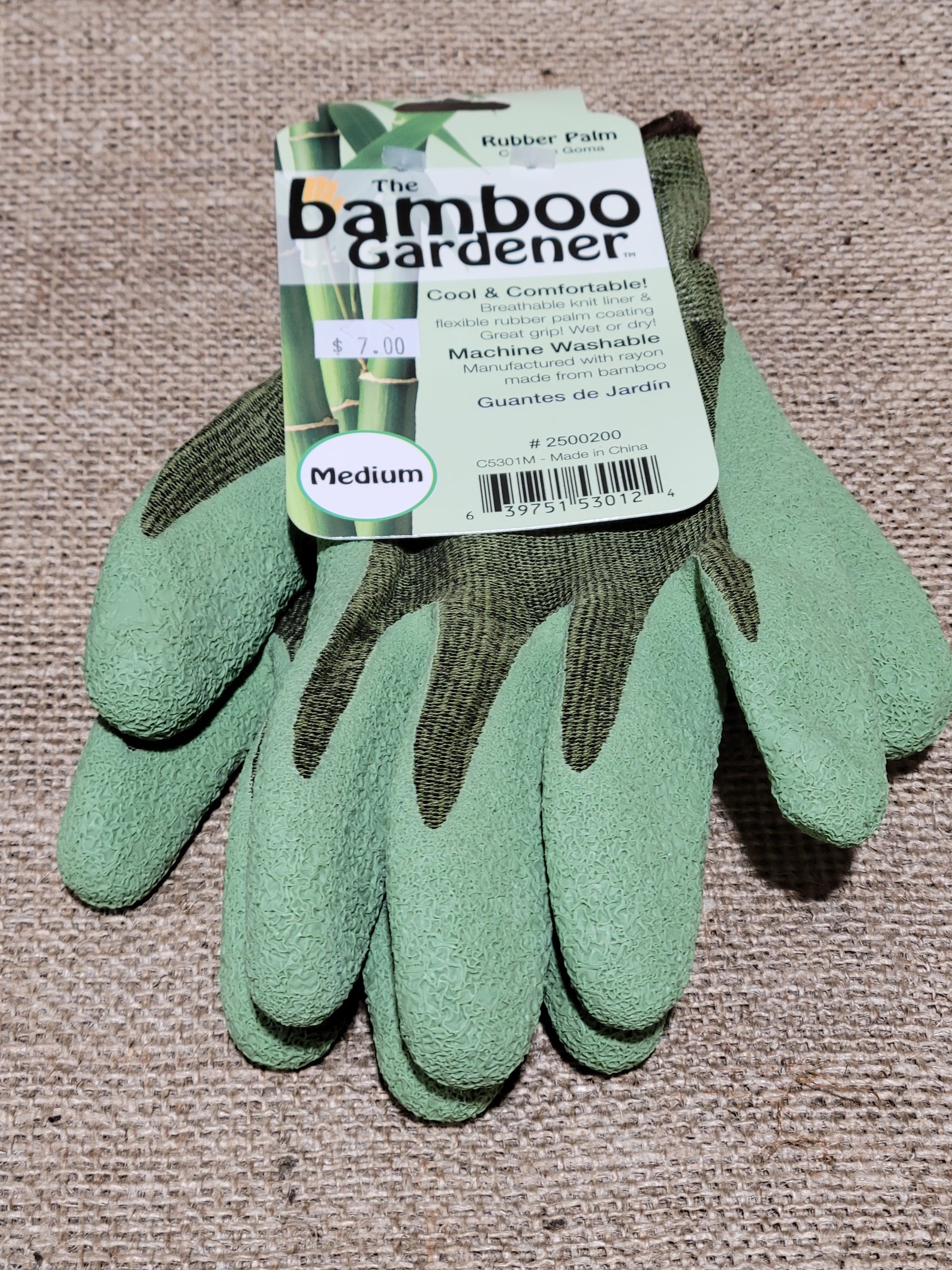 Bamboo Gloves with Latex
