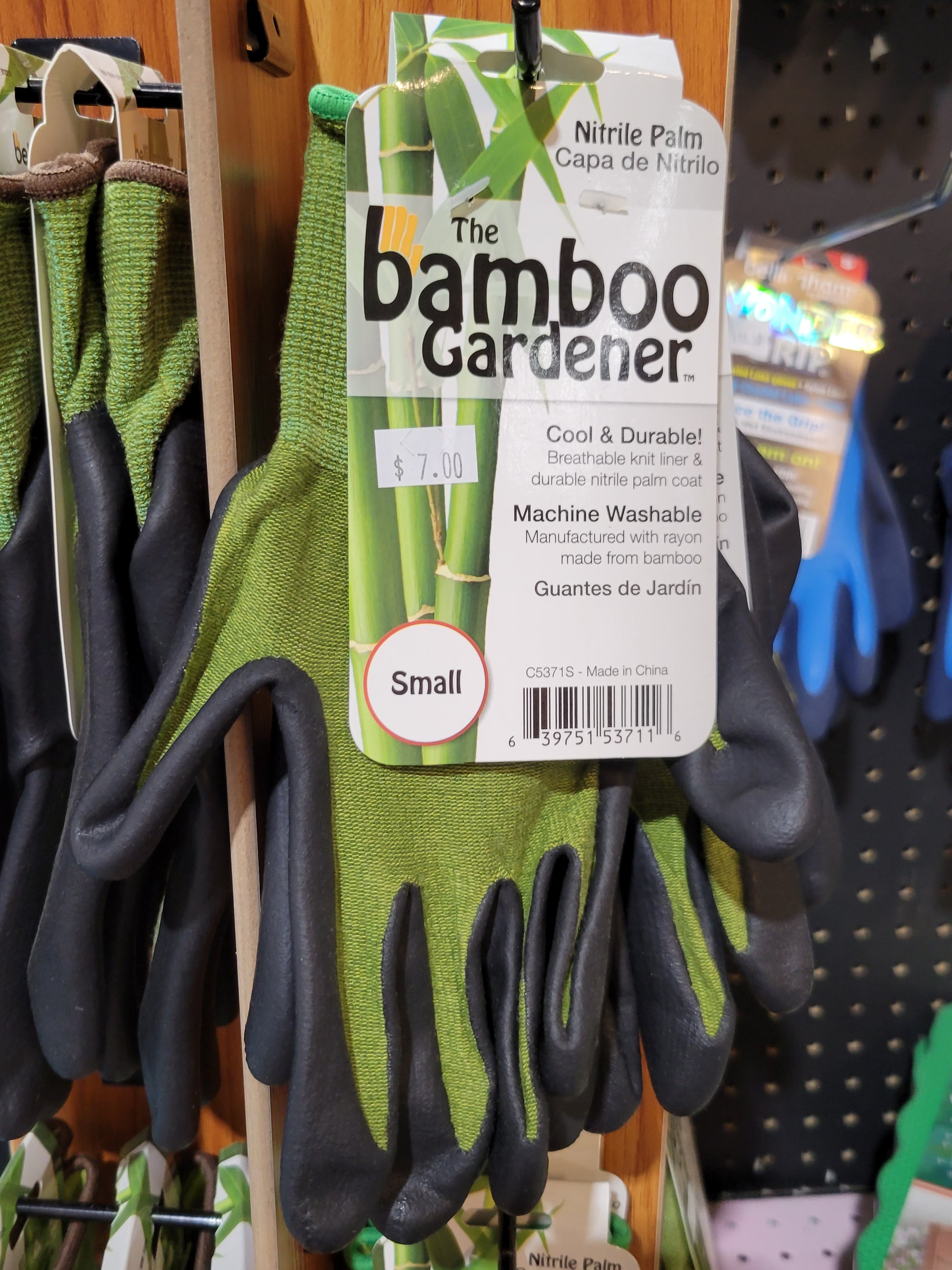 the bamboo gardener gloves Bamboo Gloves with Nitrile