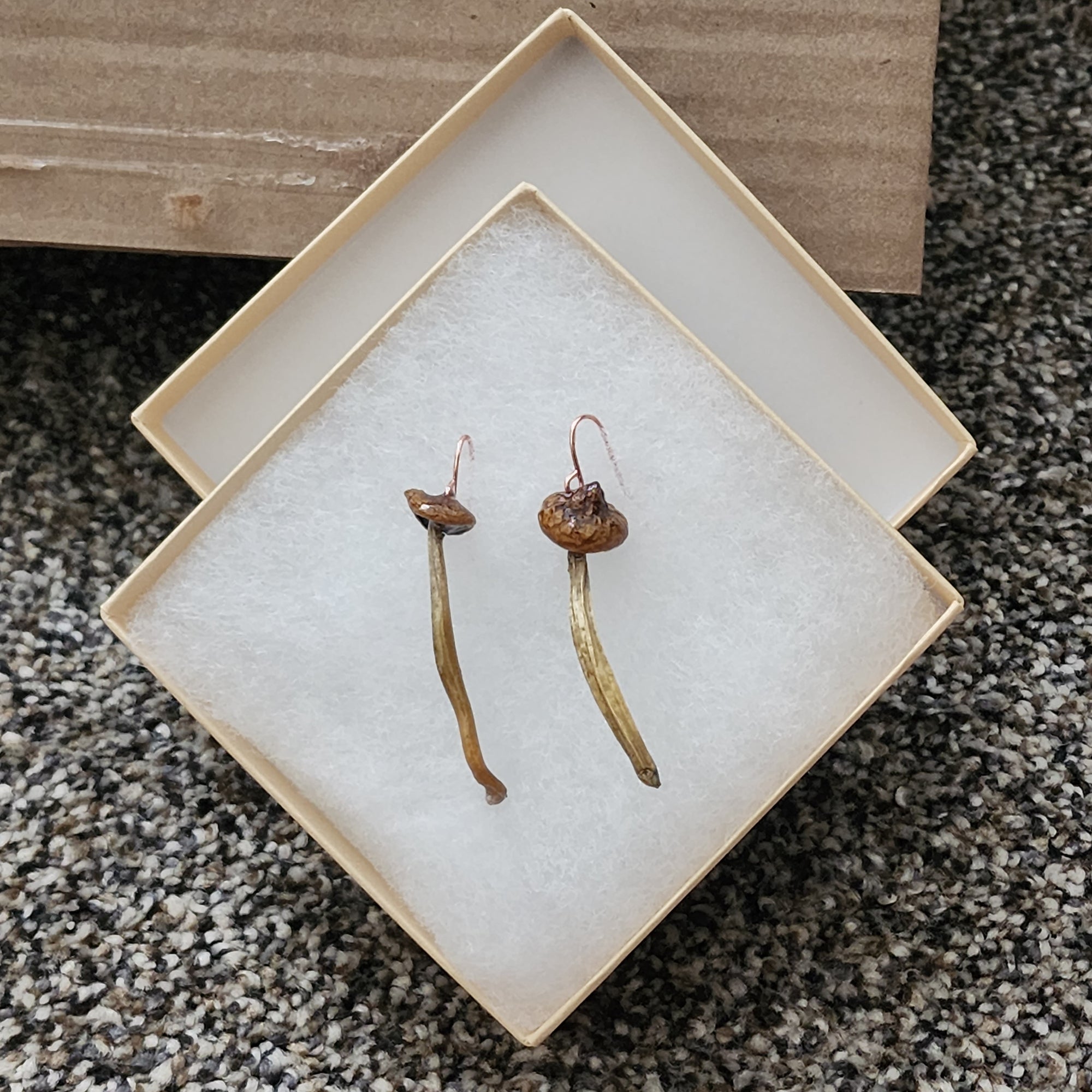 Mushroom Earrings CC