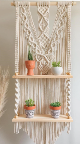 Primitive Planters 2 Tier Hanging Tables